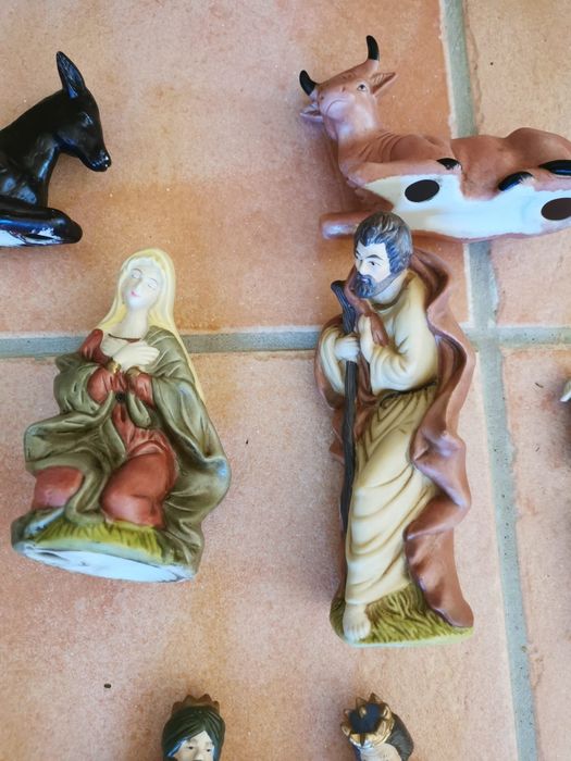 Presépio em porcelana 12 peças