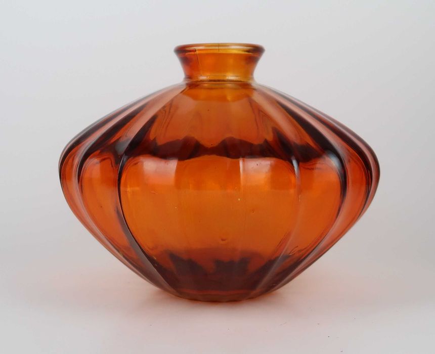 Jarra gomada Art Deco em vidro