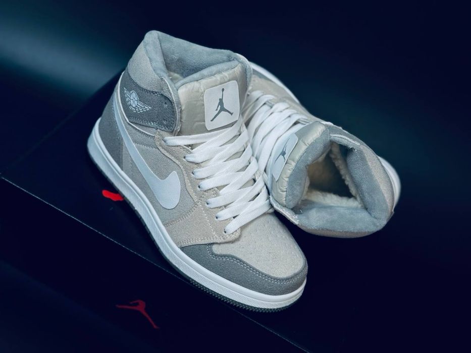 Стильные качественные джорданы / кожаные nike jordan 35-41 на зиму