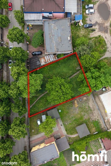 Działka budowlana Łódź Górna 561 m² media w drodze - Widok 5