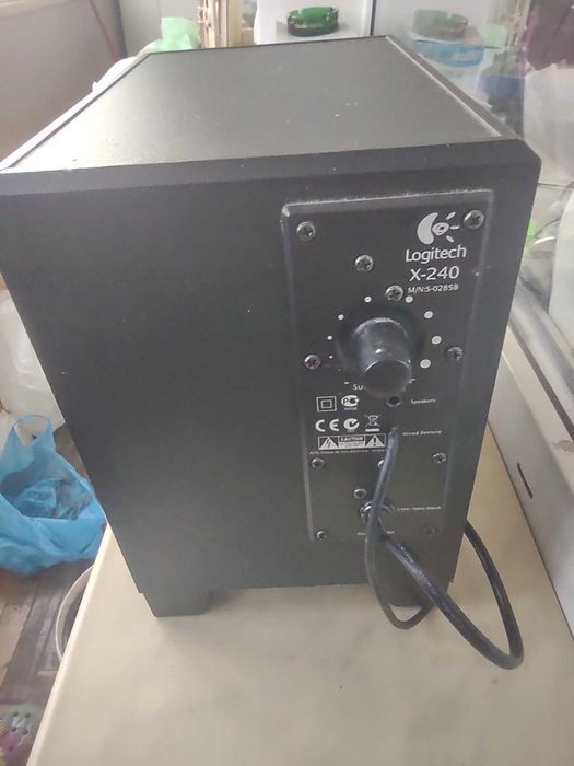 Колонки Акустическая система Logitech x-210 колонки сабвуфер пульт