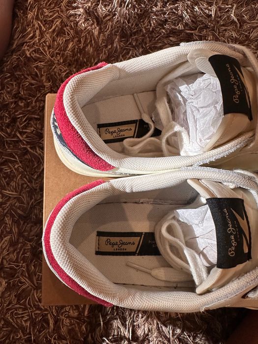 Sapatilhas Pepe Jeans Brancas - Tam 42