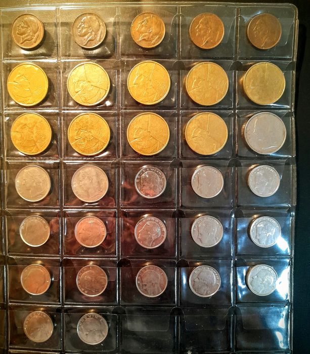 Lote moedas Bélgica