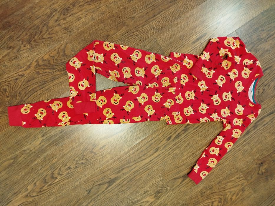 Piżama dziecięca nowa świąteczna 122/128