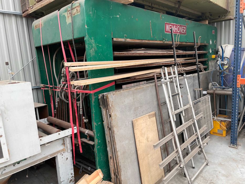 Prasa Półkowa WEMHÖNER 305x131 cm – 6 poziomów / 8 ton Pilna Sprzedaż!