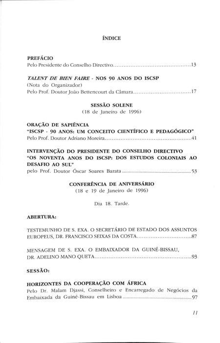 "ISCSP - 90 Anos: 1906-1996" de Vários Autores