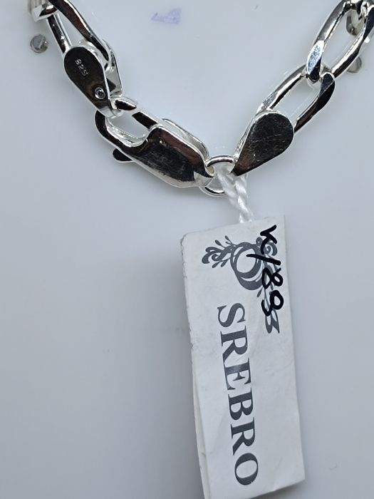 Srebrny łańcuszek srebro 925 długość 50cm