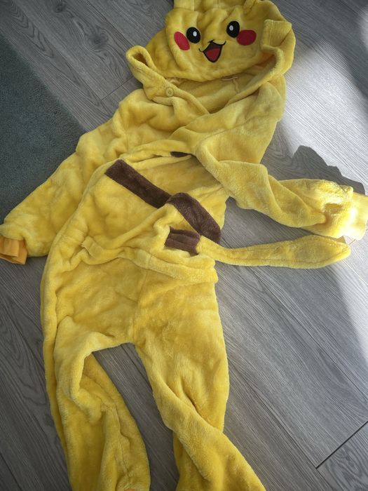 Fato de carnaval pikaju pokemon 5anos