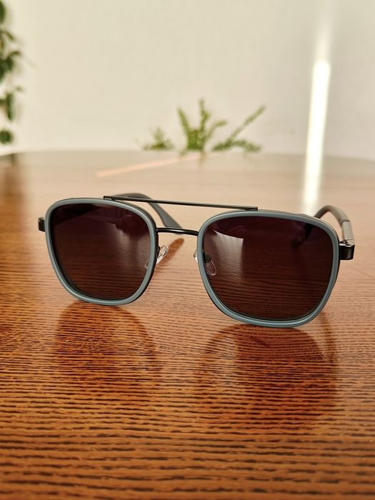 Сонцезахисні окуляри KDEAM KD337 Grey чоловічі з поляризацією UV400