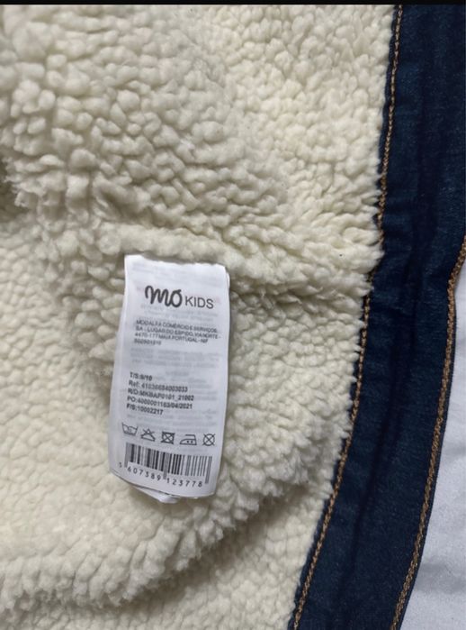 Casaco ganga crianca