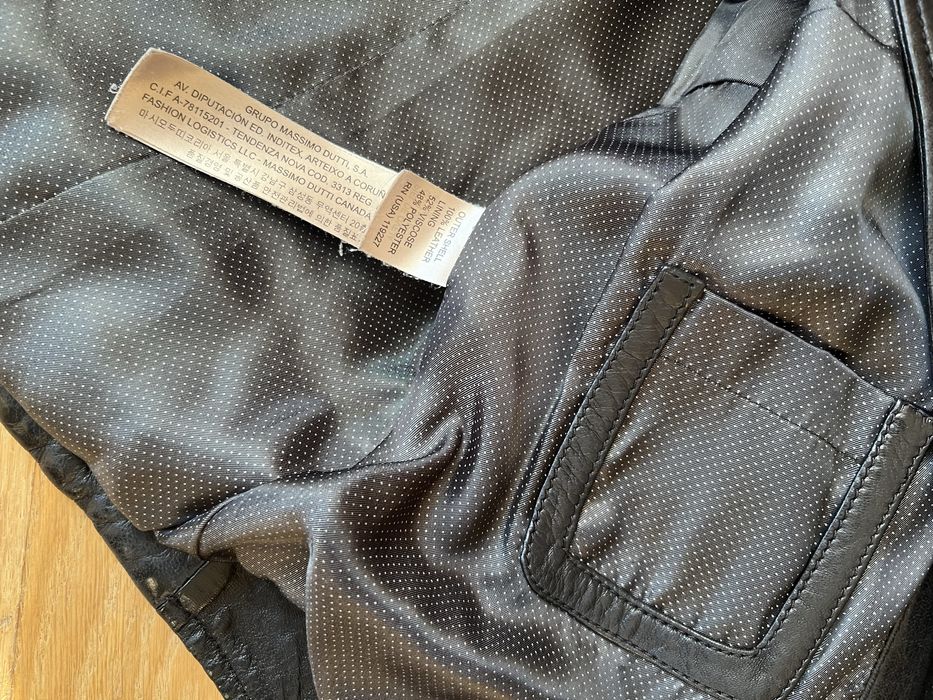 Kurtka skórzana Massimo Dutti rozm. M