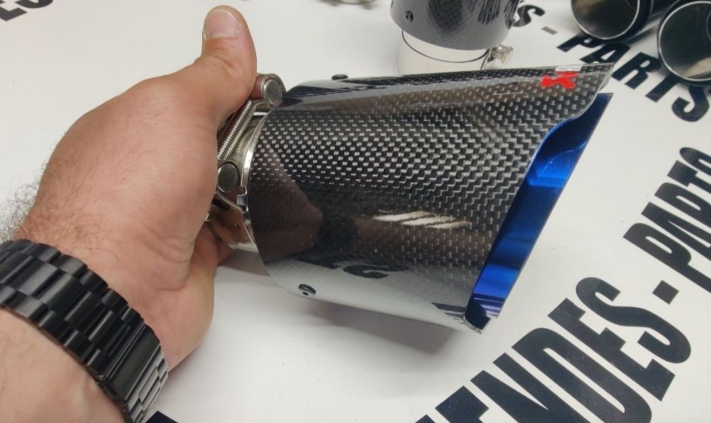 Ponteira tipo akrapovic auto ( ler descrição)