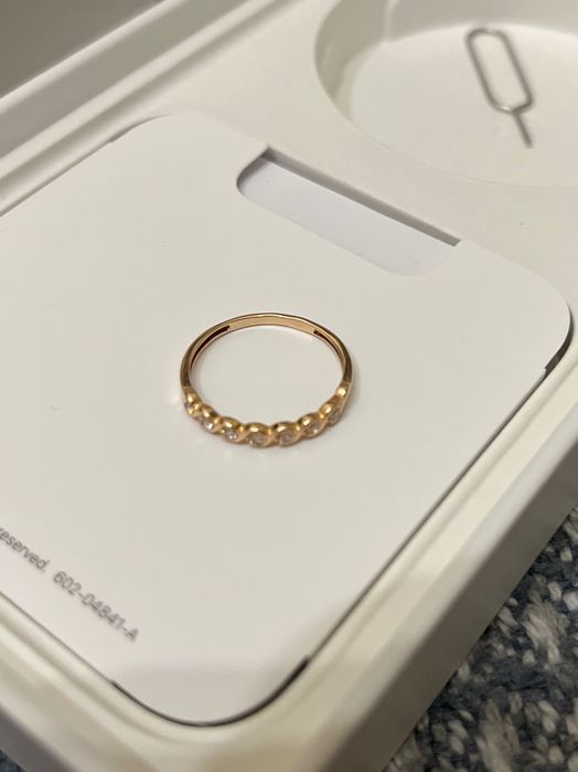 Złoty pierścionek 585 | delikatny | 1,2 g