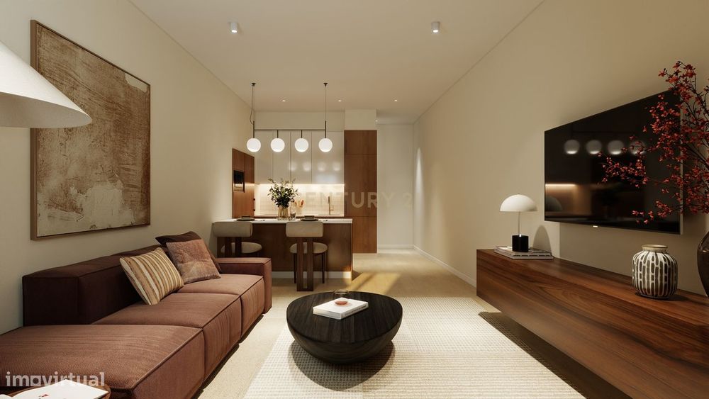 Apartamento T1 totalmente remodelado | Prédio Pireza – Zona Ribeirinha