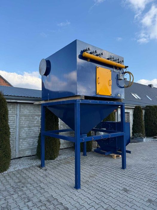 Odciąg pyłu, wyciąg dymu, filtr samoczyszczący