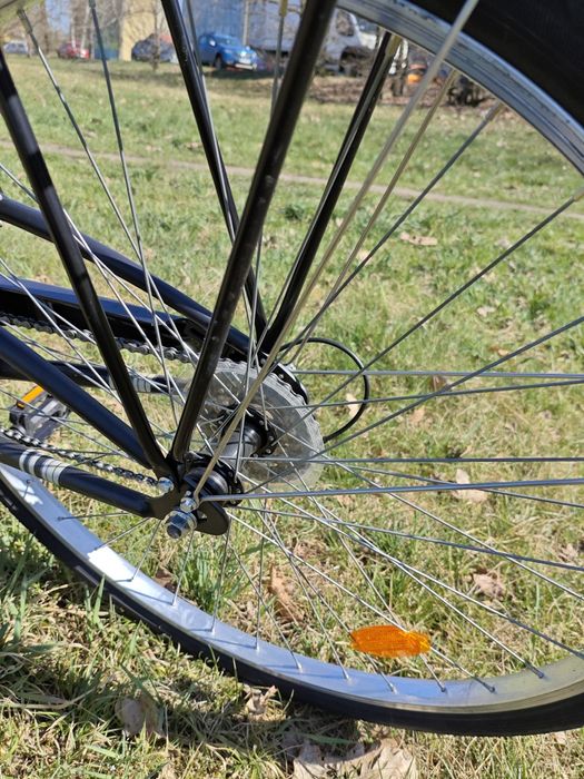 OKAZJA!Rower  z przerzutkami bagażnikiem i koszem