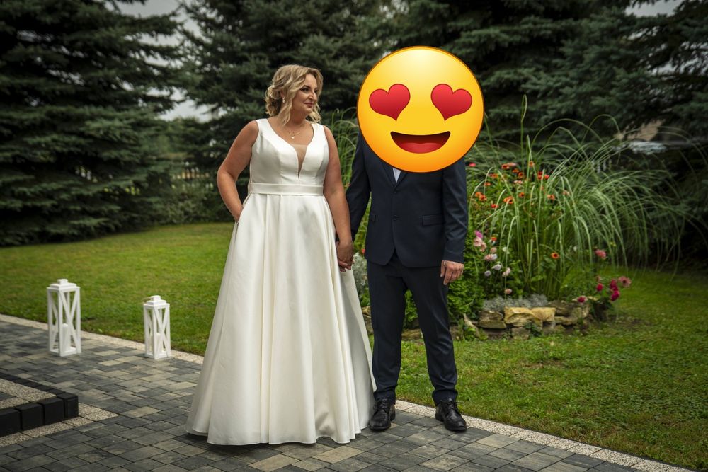 Suknia ślubna plus size
