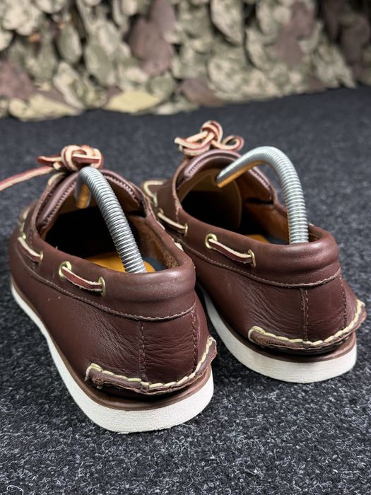 Кожаные топ-сайдеры Timberland Classic