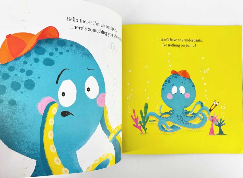 Octopants Suzy Senior – zabawna książka po angielsku dla dzieci