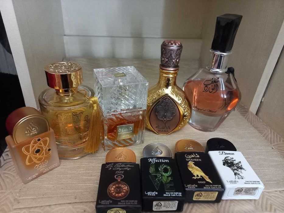 Lancome, Lattafa,Lacoste, Zadig & Voltaire