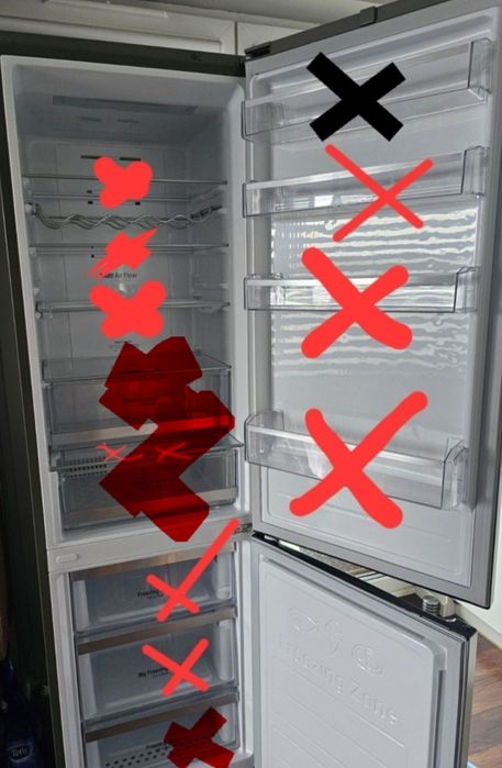 Na części Lodówka lg GBB60NSFFS