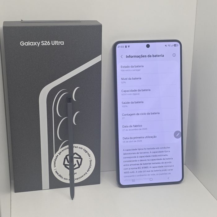 Samsung  S26 Ultra 512GB – Como Novo | Garantia | Financiamento até 36 X