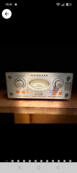 Avalon M 5 mic pre-amp