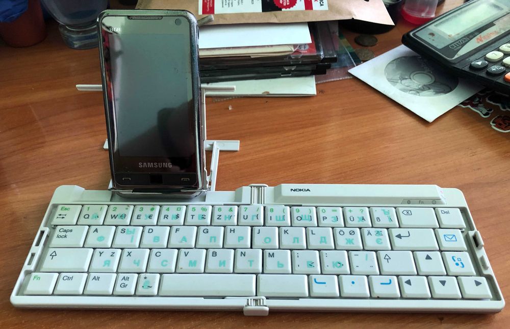 Клавиатура складная. Нокиа