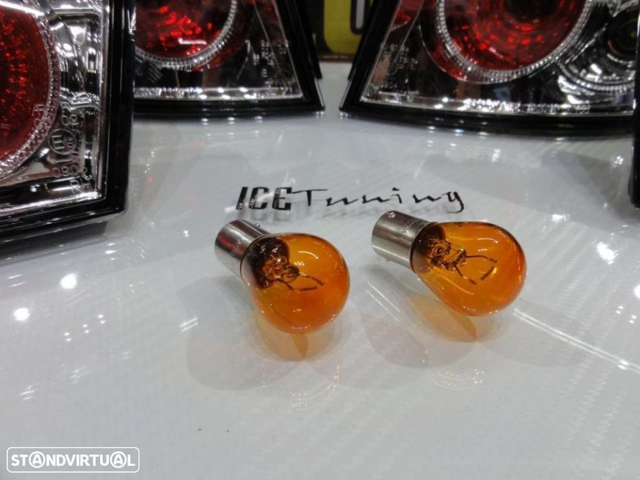 Faróis / farolins traseiros tipo lexus Seat Ibiza 6L fundo Cristal