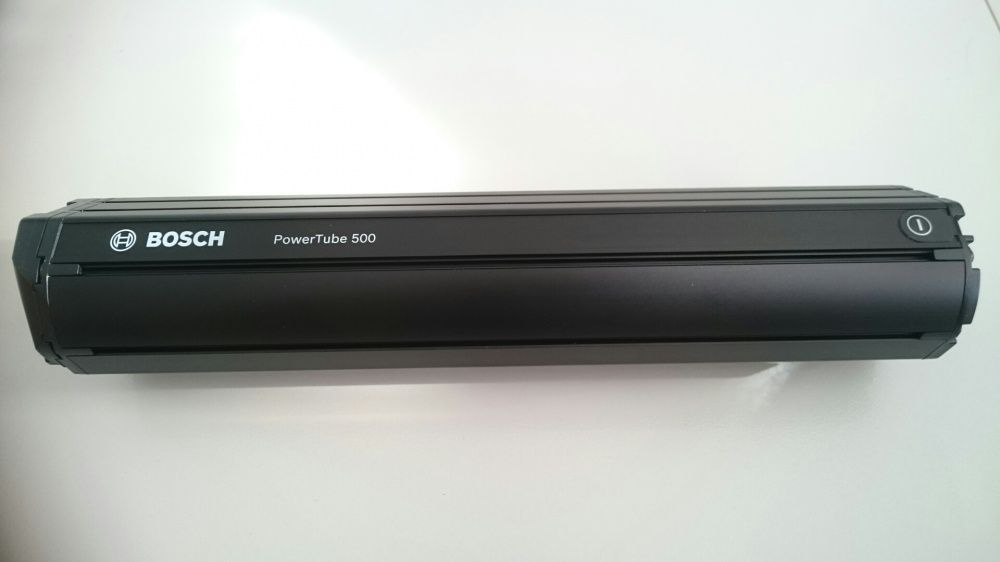 Baterie Bosch Power Tube 500 WH i 400WH Pozioma