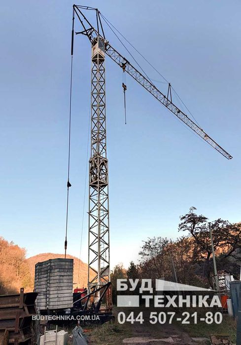 Баштовий кран Liebherr 63 K швидкомонтуємий 6 т