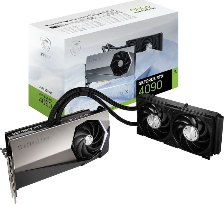 MSI RTX 4090 Suprim Liquid X 24GB - Watercooled