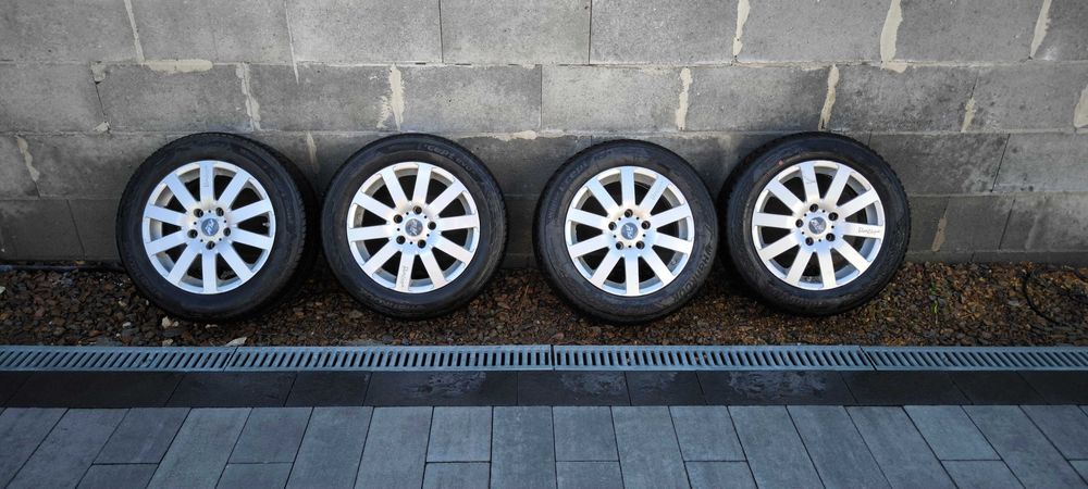 Alufelgi Felgi z Oponami Zima 7JX16 et38 5x120