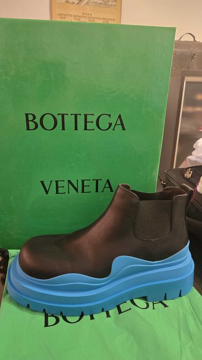 Buty Bottega Veneta Low Tire Chelsea Boots – męskie 43 – stan idealny