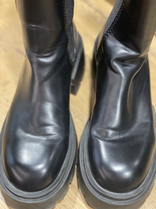 Sztyblety chunky chelsea boots 39