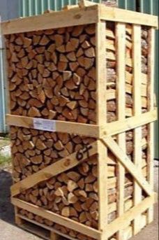 Предлагаем колотые дрова твердых пород в ящиках от 1200 гривен куб,