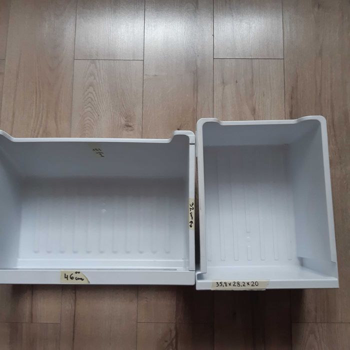 Półki szklane,  szuflady, pojemniki  do lodówki  Samsung RL 36EBNS