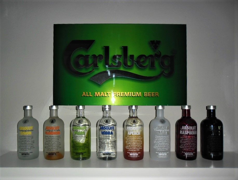 Espelho Publicitário Cerveja Carlsberg