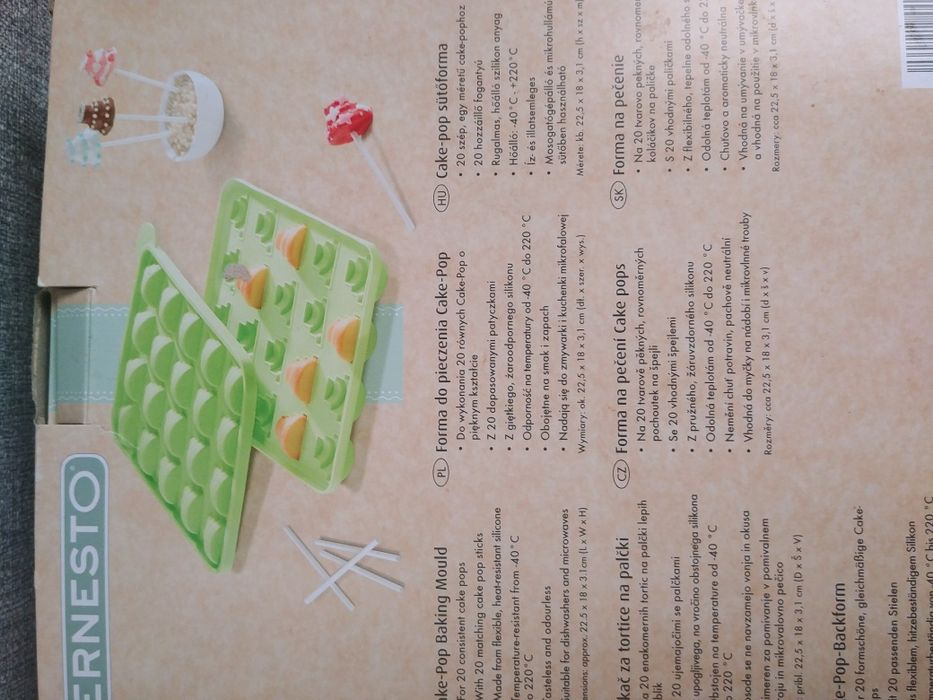 Zestaw do pieczenia cake pops