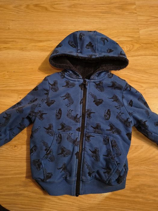 Bluza ciepła gruba lupilu 98/104