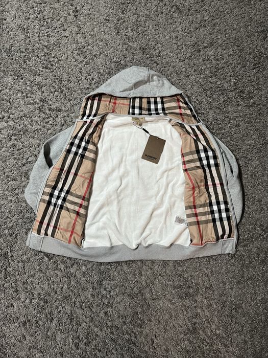 Szara Bluza Burberry