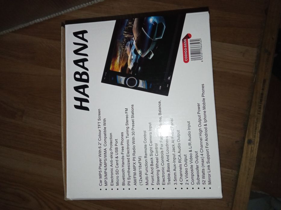 Auto radio 2 din novo na caixa. Torres Vedras (São Pedro, Santiago, Santa Maria Do Castelo E São