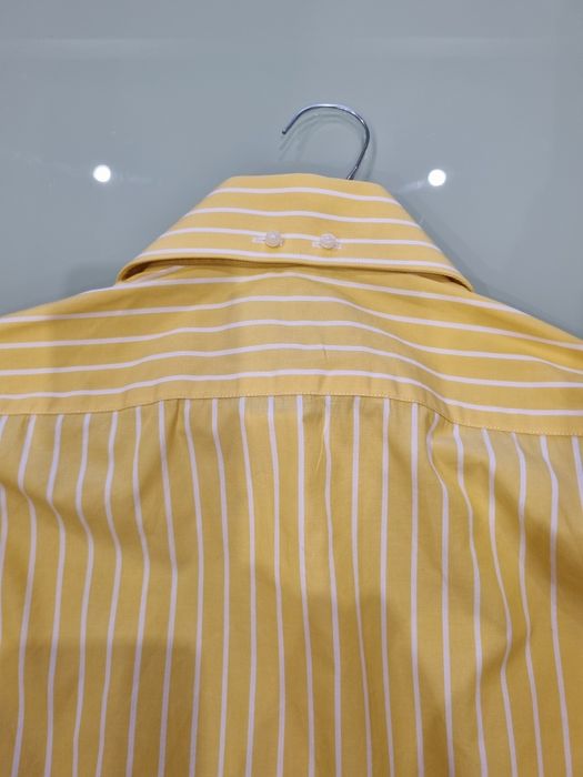 Camisa Amarela às riscas brancas Sacoor Brothers, Tamanho 38