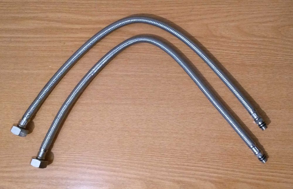 Гибкий шланг 1/2 -0,5 м для подключения кухонного смесителя