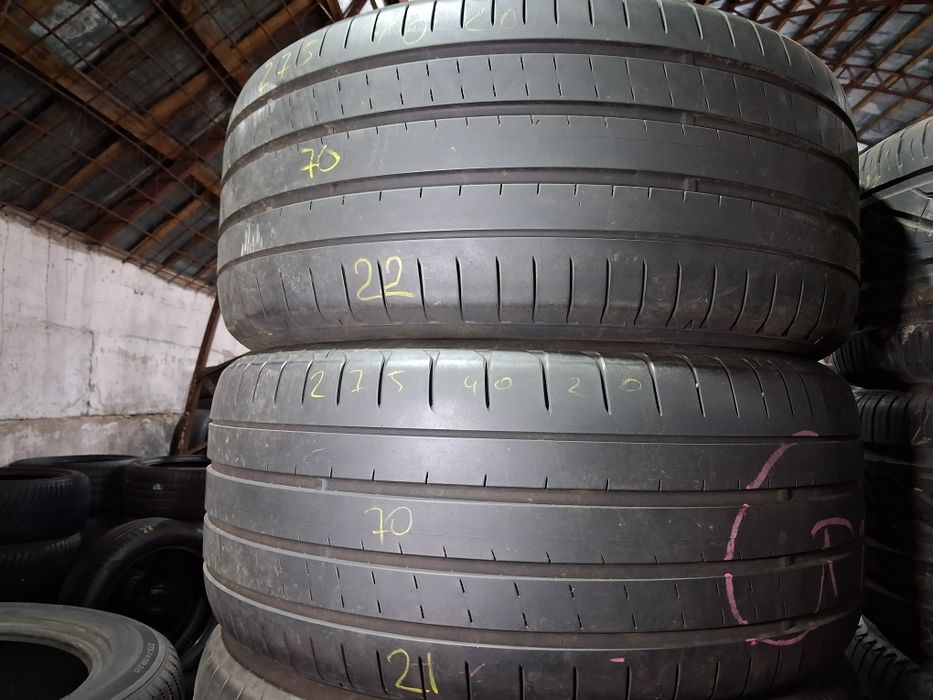 Шины б/у 275/40 R20 Yokohama Advan Sport V107