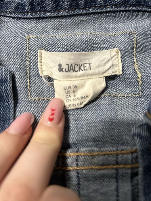 Kurtka dżinsowa damska