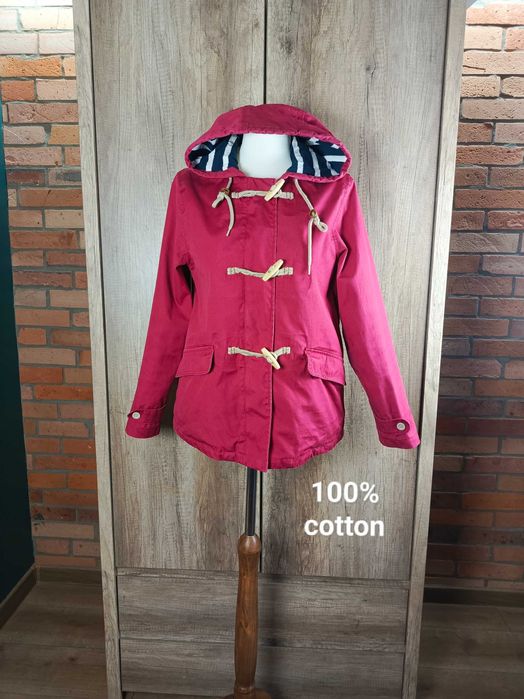Seasalt Cornwall kurtka przeciwdeszczowa różowa damska M 38