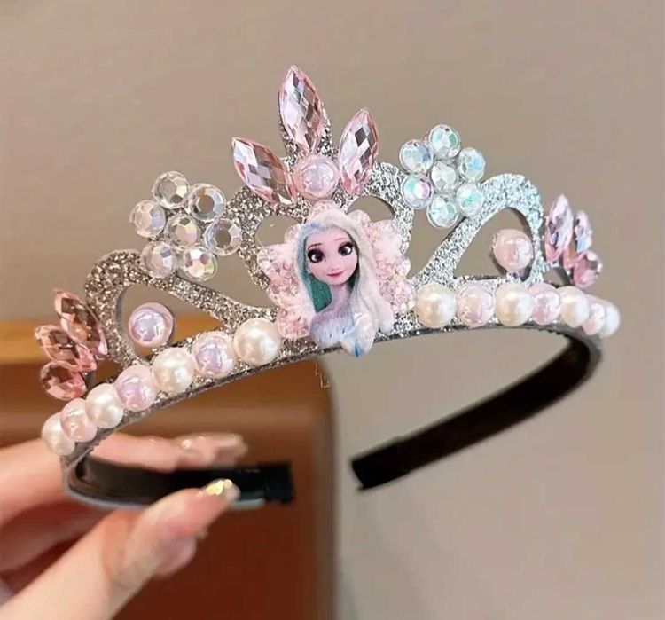 Nowa korona tiara opaska Elsa Elza akcesoria przebranie