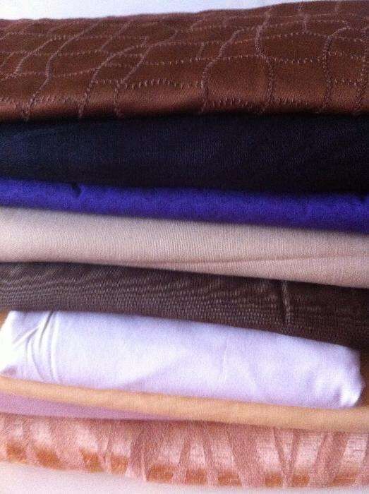 Tecidos de excelente qualidade “Sedas”