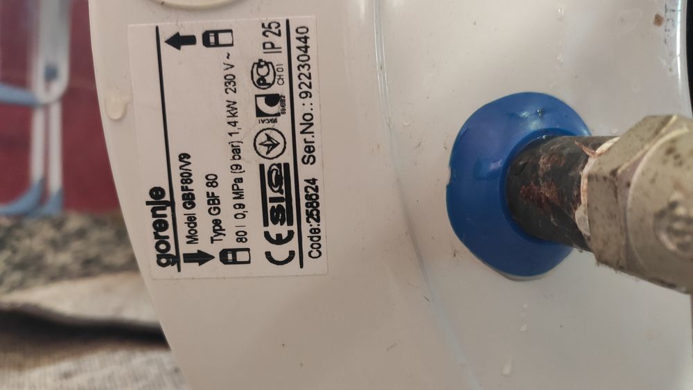 Бойлер Gorenje gbf80 б/в (нові теги) + термостат та нові прокладки